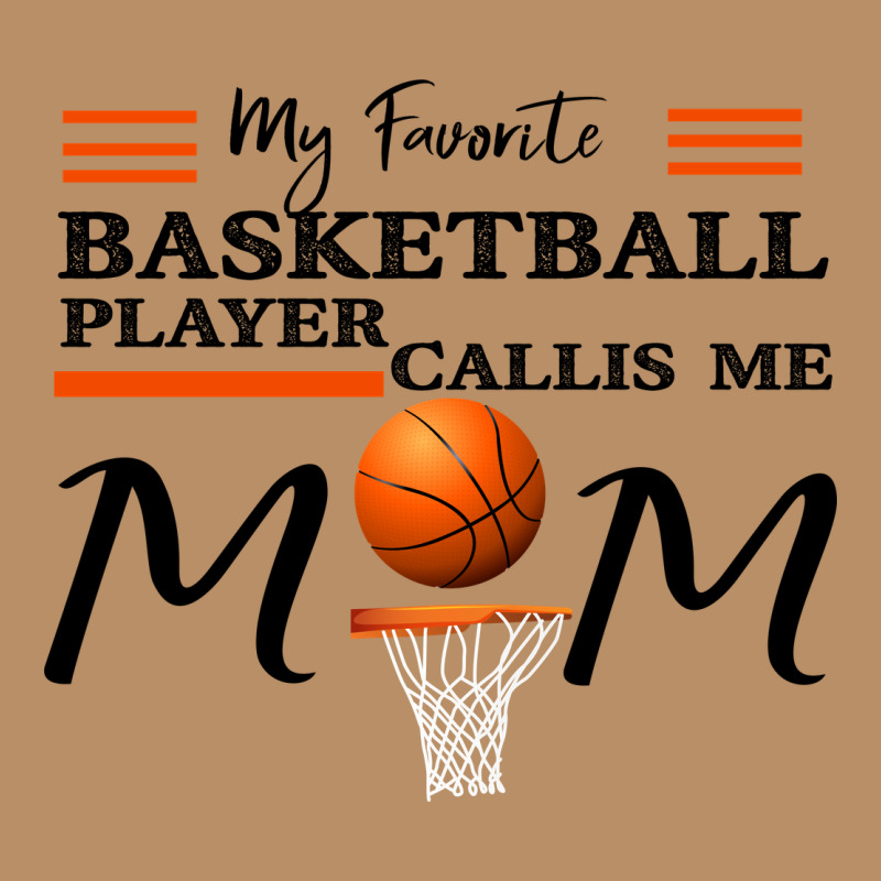 My Favorite Basketball Player Calls Me Mom Vintage Hoodie by Bettercallsaul | Teevron