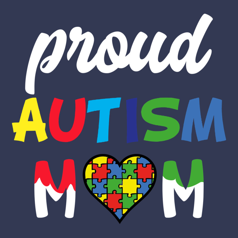 Proud Autism Mom Mothers Day Gift Autism Awareness Heavyweight Hoodie by CowhideDigitalArt | Teevron