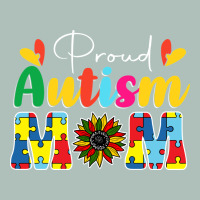 Proud Autism Mom Sunflower Heavyweight Hoodie | Teevron