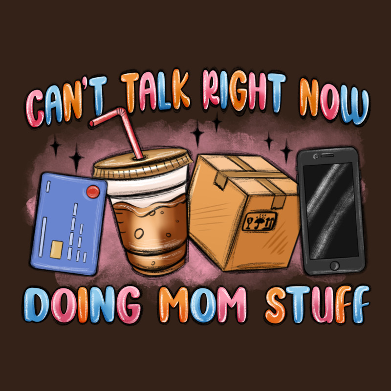 Can't Talk Right Now Doing Mom Stuff Heavy Core Tee by MaliasSmallBusiness | Teevron