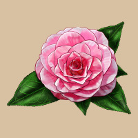 Camellia Flower Heavyweight Hoodie | Teevron