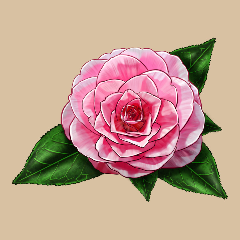 Camellia Flower Heavyweight Hoodie by LillyAllenDesigns | Teevron