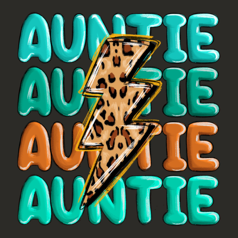 Auntıe With Lightning Bolt Heavy Core Tee by MaliasSmallBusiness | Teevron