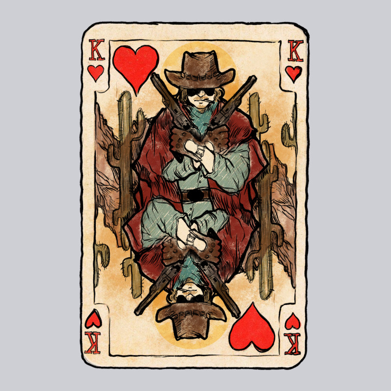 King Of Hearts Cowboy Heavyweight Sweatshirt by HowdyJamesFarm | Teevron