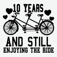 10 Years And Still Enjoying The Ride Urban Heavy Tee | Teevron