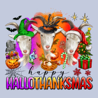 Happy Hallothanksmas Goats Long Sleeve Tee | Teevron