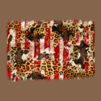America, Cowhide, Leopard Backgraund Premium Tee | Teevron