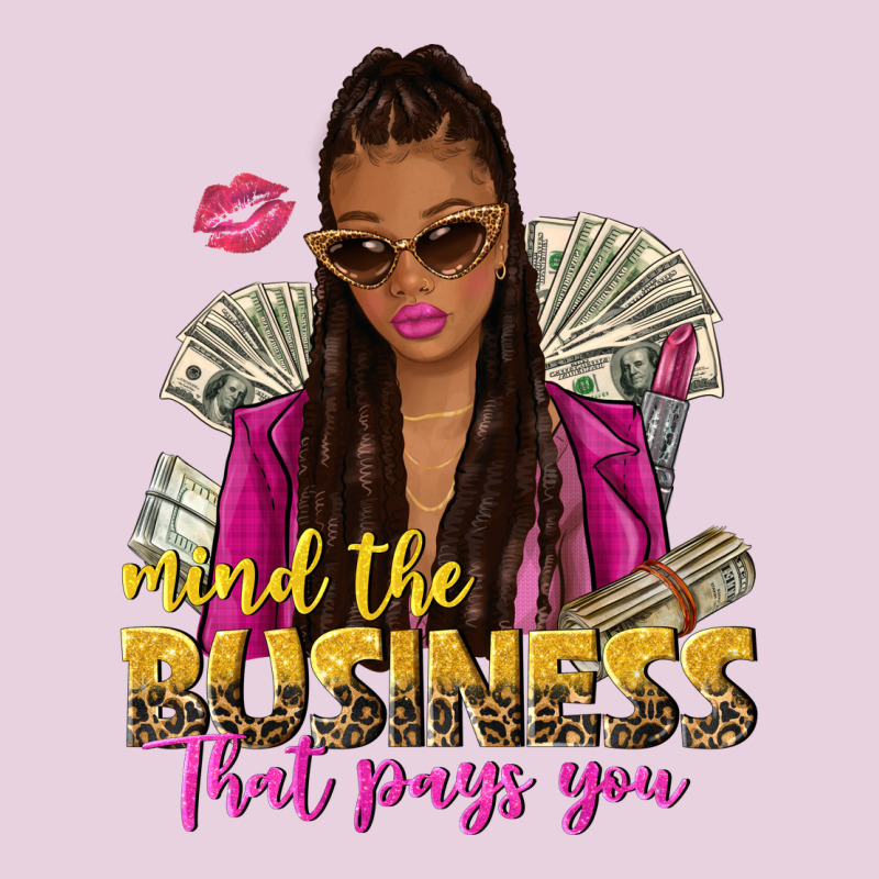 Mind The Business That Pays You Afro Woman Ladies Tee by NancyCooperArtShop | Teevron