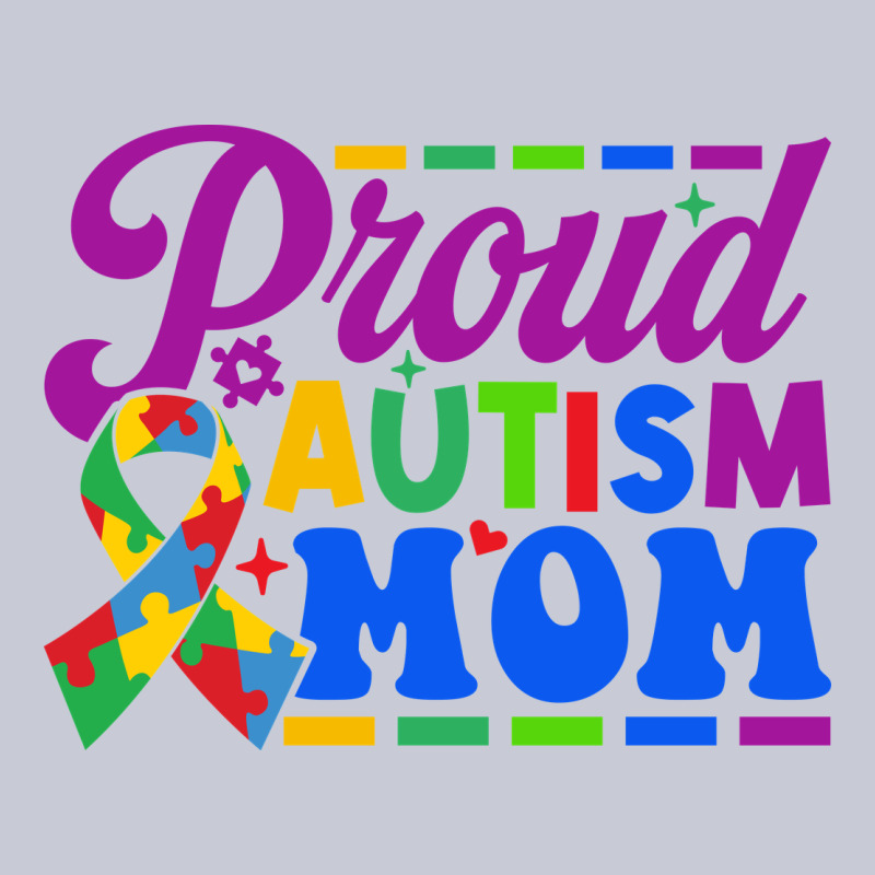 Proud Autism Mom Heavyweight Hoodie by CowhideDigitalArt | Teevron