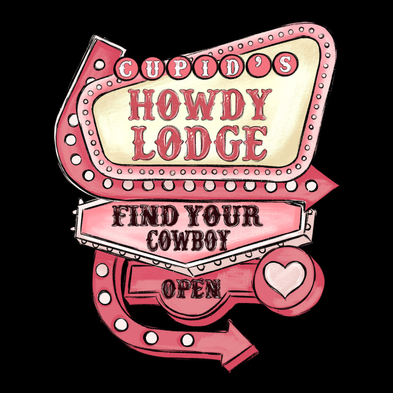 Cupids Howdy Lodge Find Your Cowboy Open Heavy Core Tee by MaliasSmallBusiness | Teevron