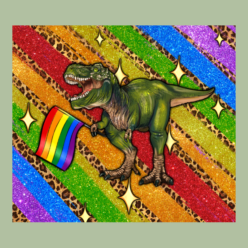 Lgbtq Dinosaur T Rex Tumbler Urban Hoodie by Artiststas | Teevron
