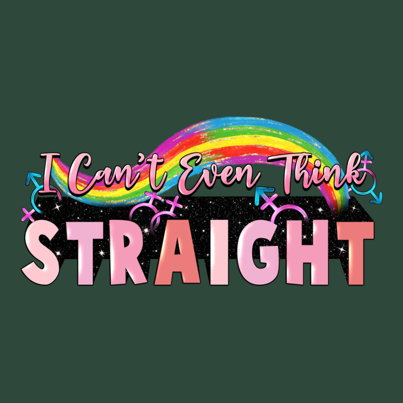 I Cant Ever Think Straight Zipper Hoodie by FaDigitalArtStudio | Teevron