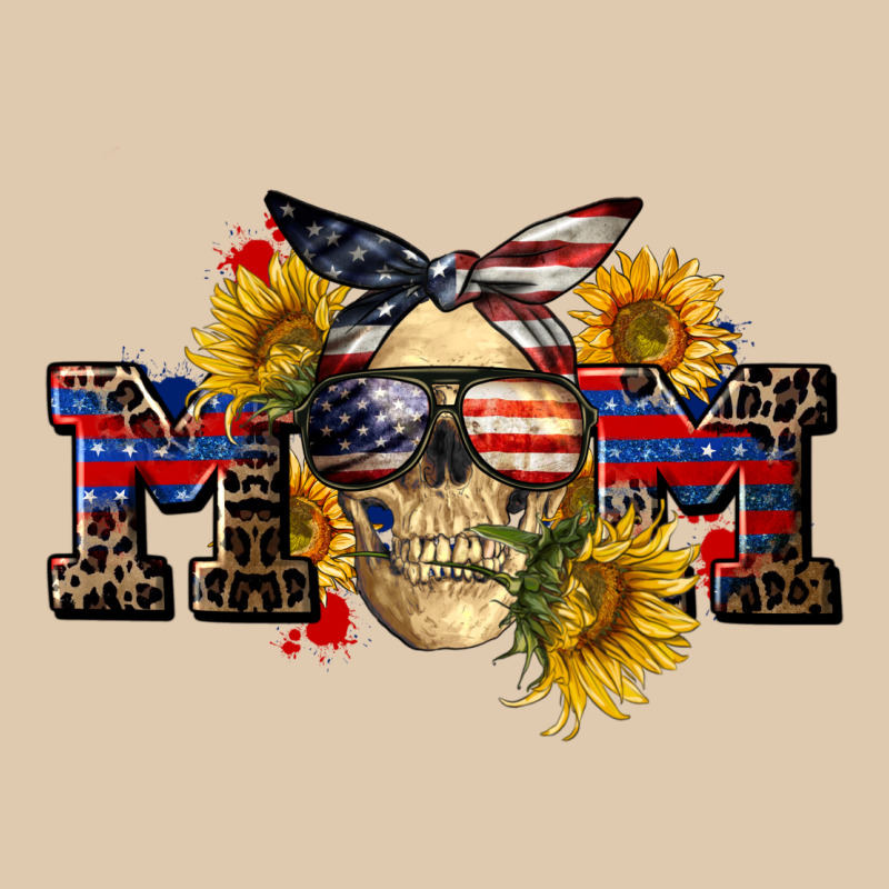 American Mom Skull Heavyweight Sweatshirt by CowGirlArtShop | Teevron