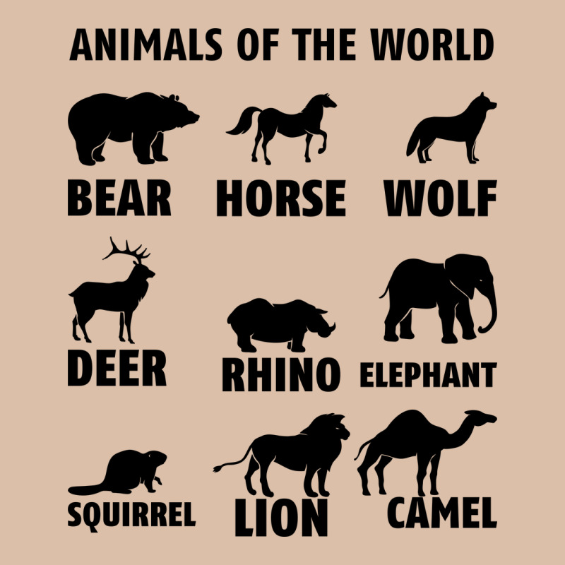 Animal Of The World Urban Heavy Tee by Bettercallsaul | Teevron