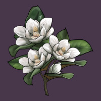 Magnolia Flower Illustration Heavyweight Hoodie | Teevron