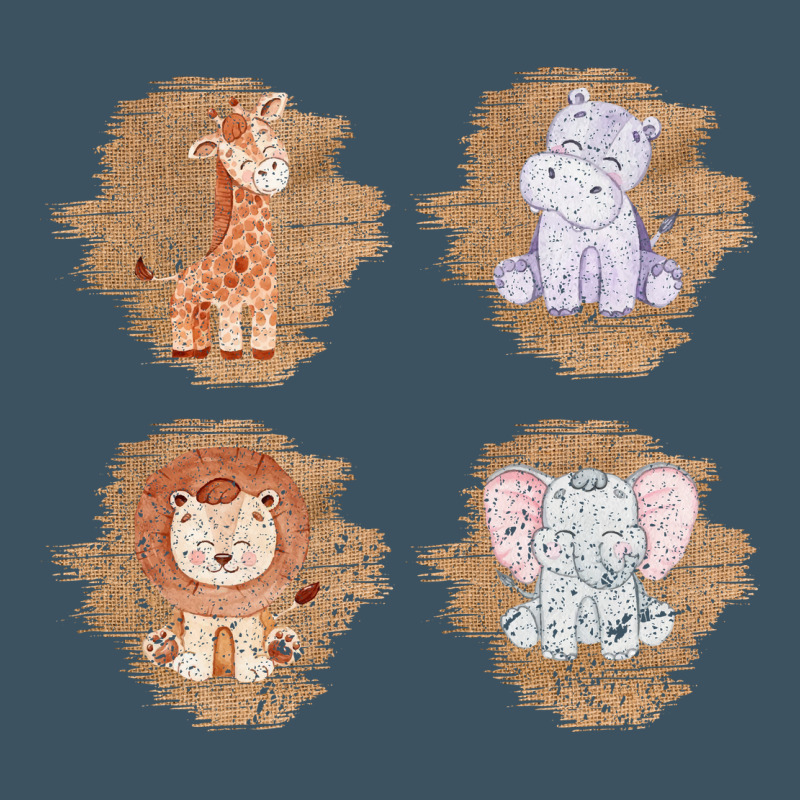 Safari Baby Animal Clipart Urban Heavy Tee by Bettercallsaul | Teevron
