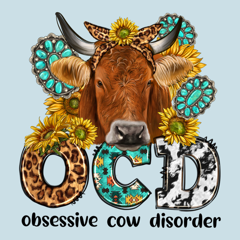 Obsessive Cow Disorder Ladies Tee by NancyCooperArtShop | Teevron
