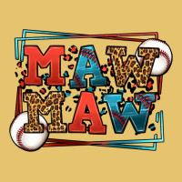 Baseball Mawmaw Leopard Frame Premium Sweatshirt | Teevron