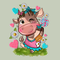Little Cute Cow Ladies Tee | Teevron
