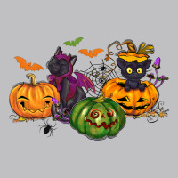 Black Cat And Pumpkin Long Sleeve Tee | Teevron