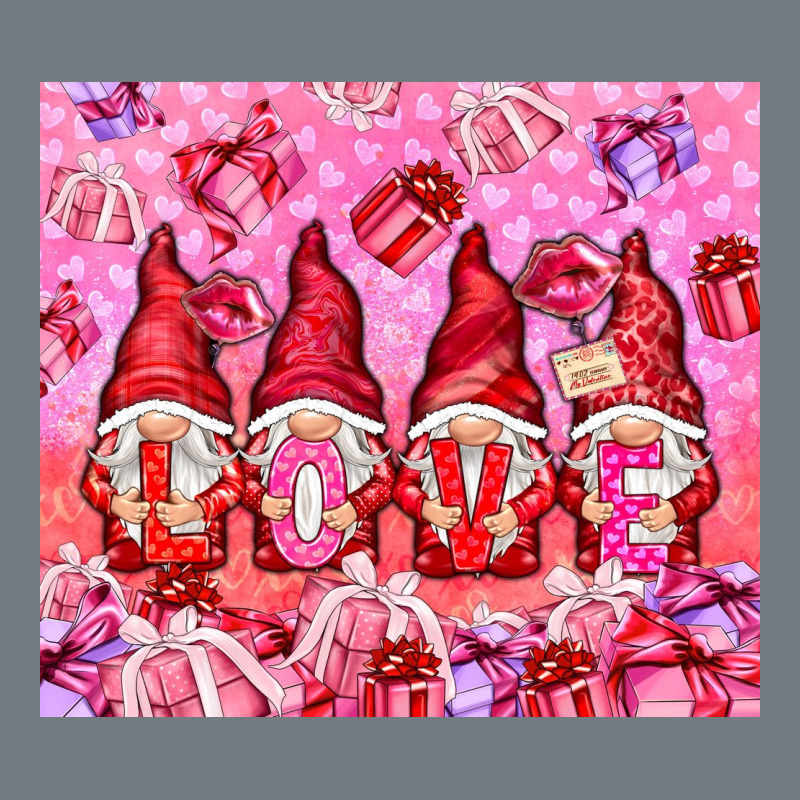 Love Gnomies With Gift Boxes Tumbler Heavyweight Sweatshirt by HowdyJamesFarm | Teevron