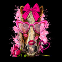 Valentines Day Horse With Sunglasses Premium Tee | Teevron