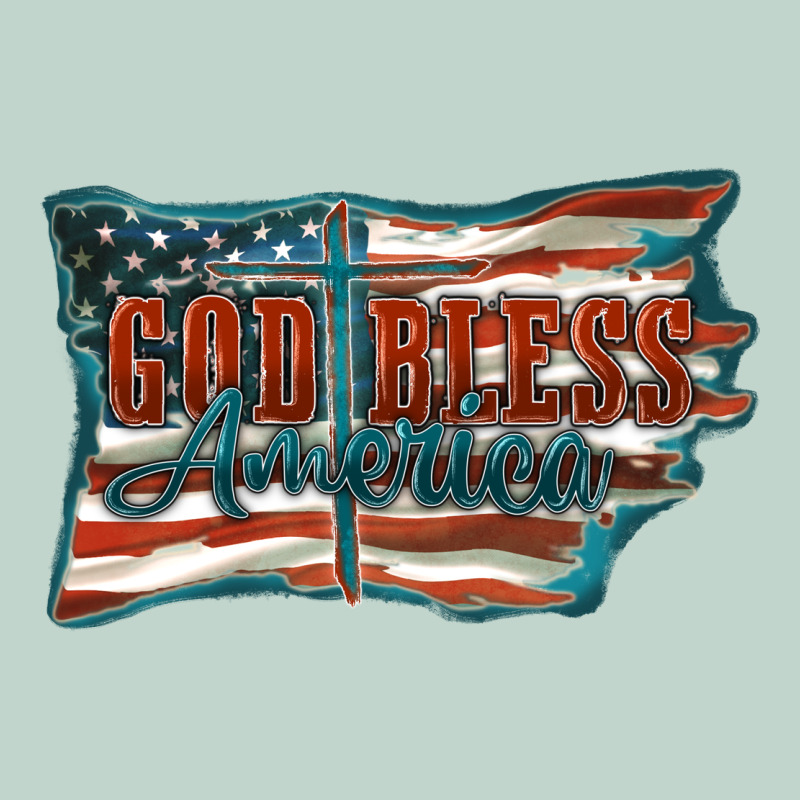 God Bless America Zipper Hoodie by FaDigitalArtStudio | Teevron