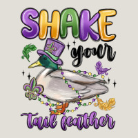 Shake Your Tail Feather Mardi Gras Heavy Core Tee | Teevron