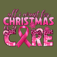 All I Want For Christmas Is A Cure Breast Cancer Long Sleeve Tee | Teevron