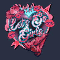 Let's Go Girls Pink Valentine's Day Heavyweight Sweatshirt | Teevron