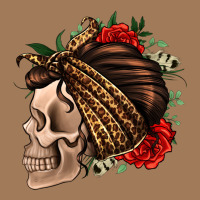 Leopard Bandana And Roses Skull Classic Tee | Teevron