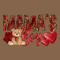 Mamas Boy With Leopard Premium Tee | Teevron