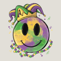 Smiley Face Mardi Gras Heavy Core Tee | Teevron