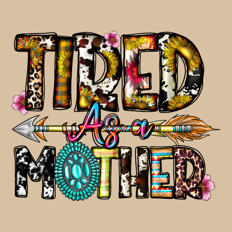Tired As A Mother Heavyweight Hoodie by CowhideDigitalArt | Teevron