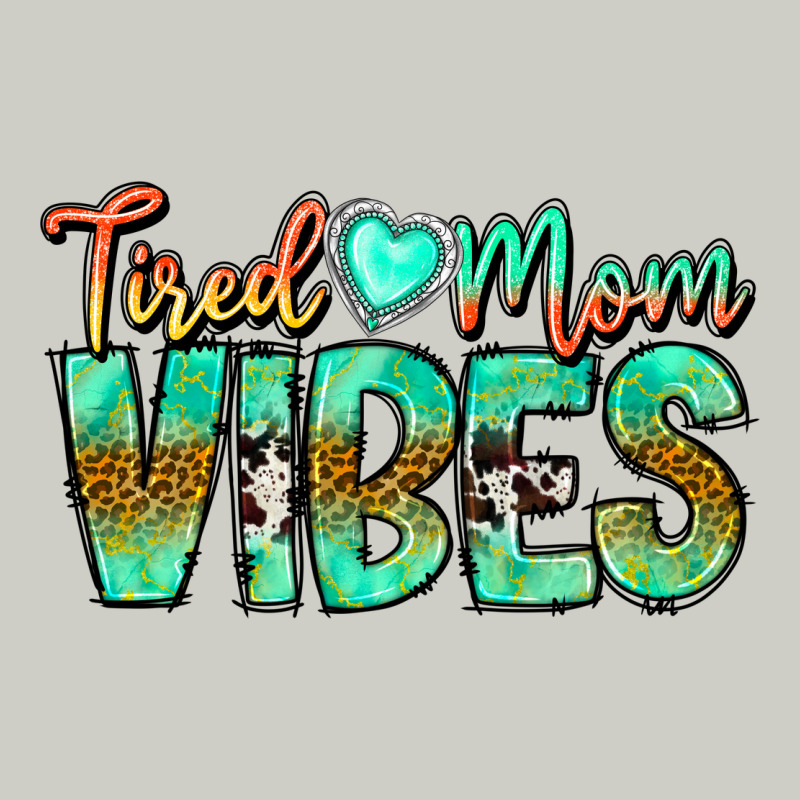 Tired Mom Vibes Heavyweight Hoodie by CowhideDigitalArt | Teevron