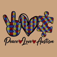 Peace Love Autism Vintage Tee | Teevron