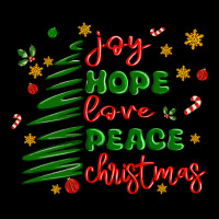Joy Hope Love Peace Christmas Premium Tee | Teevron