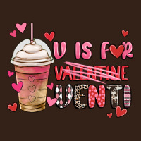 V Is For Valentine Venti Coffee Cup Heavy Core Tee | Teevron
