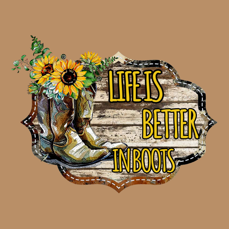 Life Is Better In Boots Vintage Hoodie by Bettercallsaul | Teevron