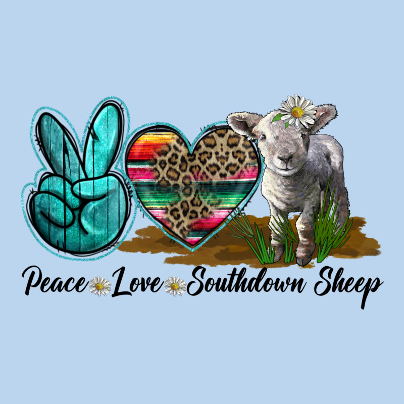 Peace Love Southdown Sheep Classic Tee by LillyAllenDesigns | Teevron