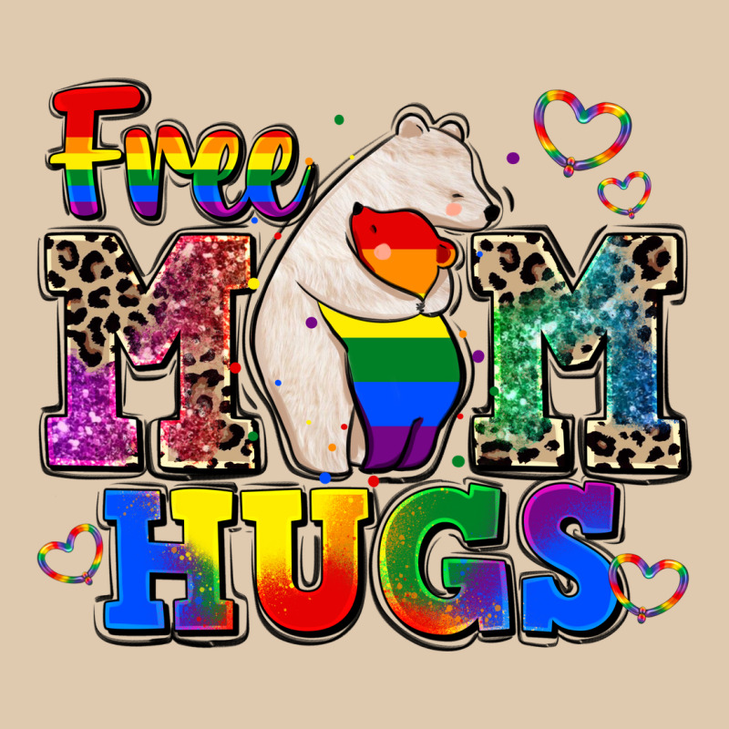 Pride Free Mom Hugs Heavyweight Sweatshirt by CowGirlArtShop | Teevron