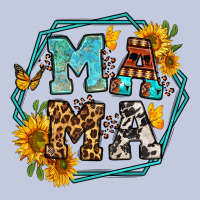 Sunflowers Hexagon Frame Mama Long Sleeve Tee | Teevron