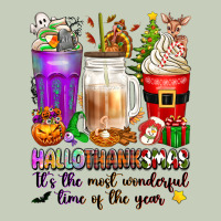 Hallothanksmas Coffee Cups Long Sleeve Tee | Teevron