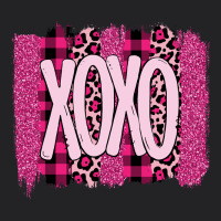 Love Xoxo Brushstrokes Valentines Vintage Tee | Teevron