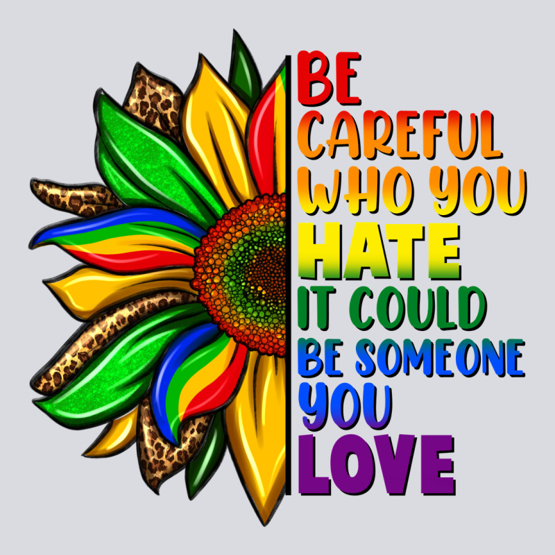 Be Careful Who You Hate It Could Be Someone You Zipper Hoodie by FaDigitalArtStudio | Teevron