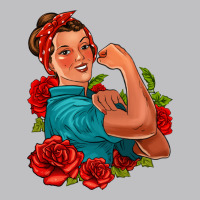 Hispanic Strong Woman With Roses Classic Tee | Teevron