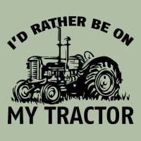 I D Rather Be On My Tractor Urban Heavy Tee | Teevron