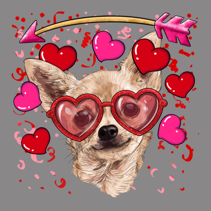 Valentine's Day  Chihuahua Vintage Tee by RanaPortraitStore | Teevron