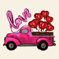 Valentine's Day Turck With Balloons Vintage Tee | Teevron