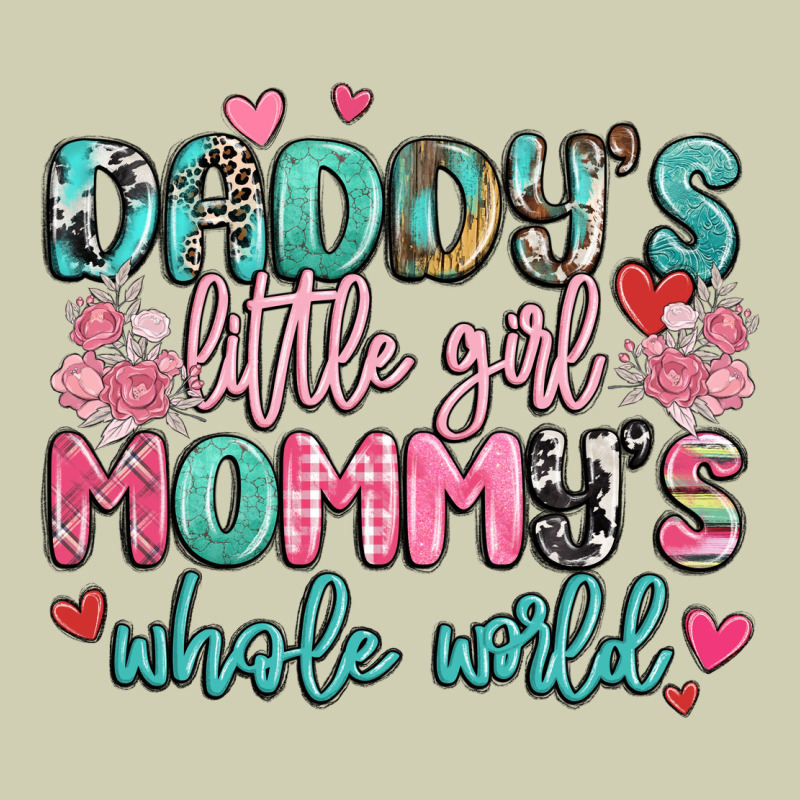 Daddy's Little Girl Mommy's Whole World Heavy Core Tee by MaliasSmallBusiness | Teevron